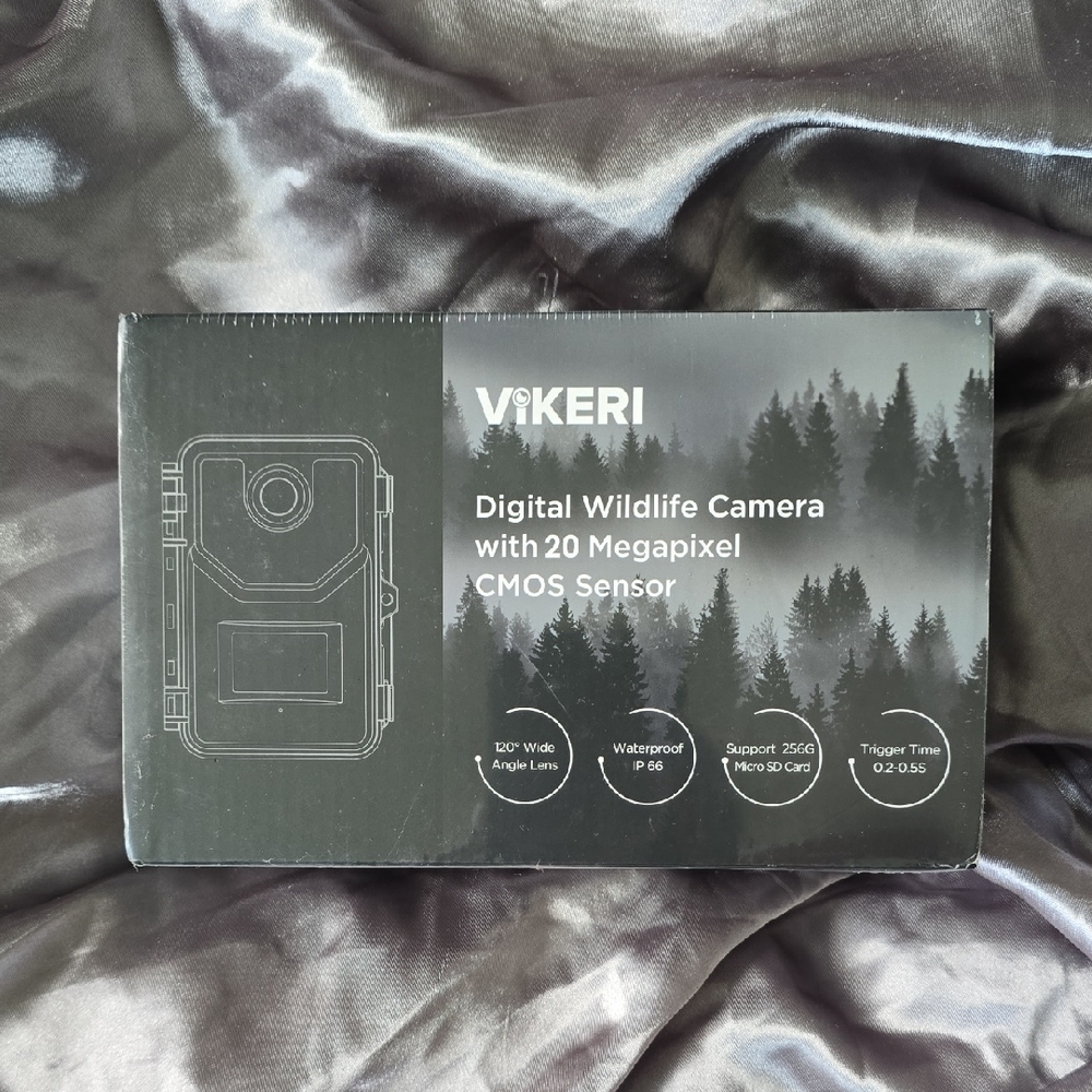 20MP CMOS Sensor Wildlife Camera - Black